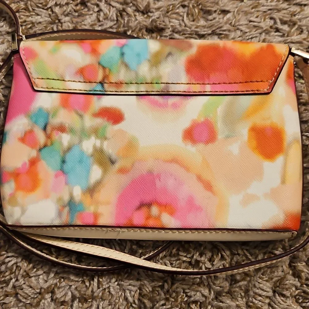 Kate Spade Grant Street Floral Watercolor Crossbody